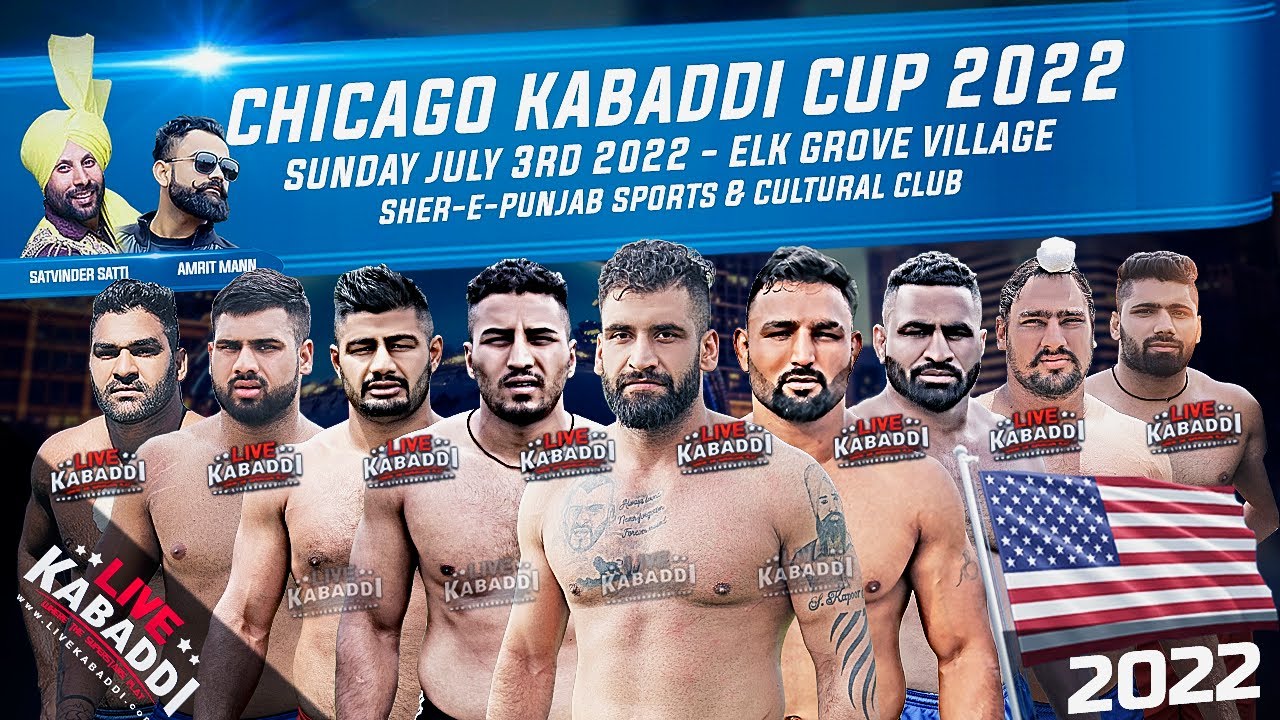 LIVE Chicago Kabaddi Cup 2022 USA Kabaddi Live Kabaddi