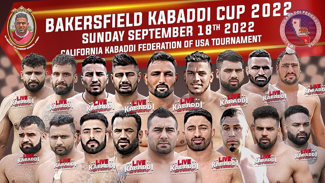 Live Bakersfield Kabaddi Cup California Live Kabaddi