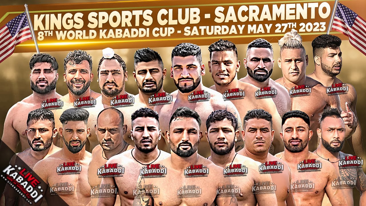 LIVE KABADDI 2023 USA Kabaddi Kings Sports Cup Sacramento Live Kabaddi