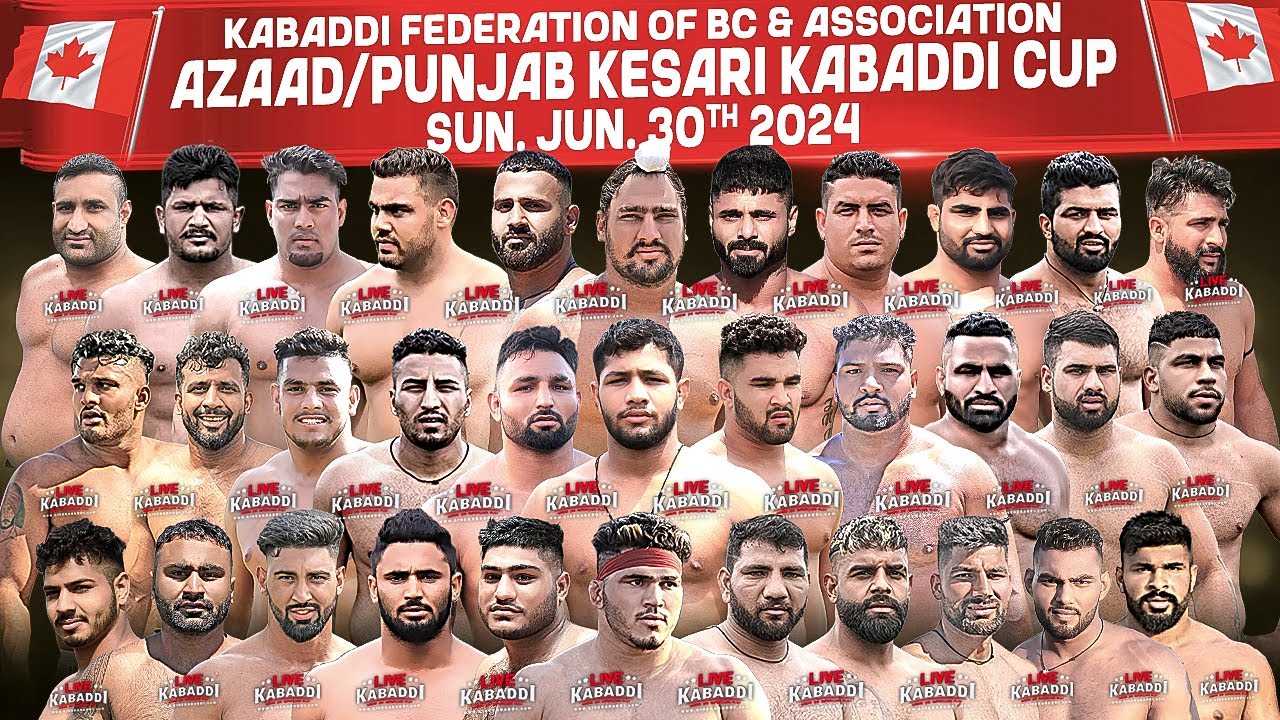 LIVE Azaad Punjab Kesari Kabaddi Cup 2024 Live Kabaddi